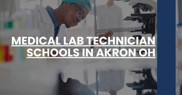 Medical Lab Technician Schools in Akron OH Feature Image