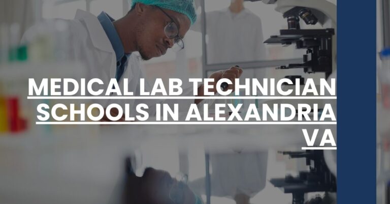 Medical Lab Technician Schools in Alexandria VA Feature Image