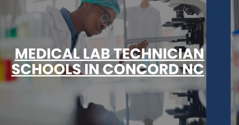 Medical Lab Technician Schools in Concord NC Feature Image