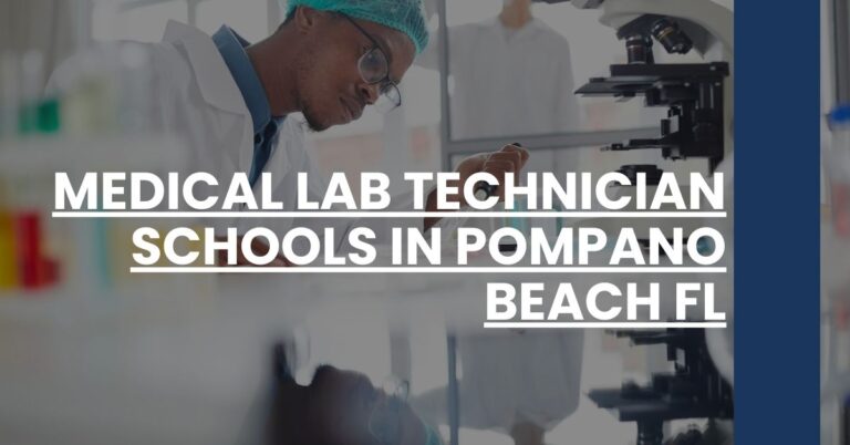 Medical Lab Technician Schools in Pompano Beach FL Feature Image