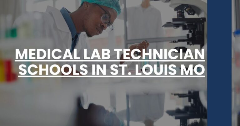 Medical Lab Technician Schools in St. Louis MO Feature Image