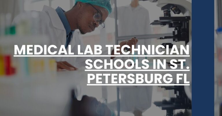 Medical Lab Technician Schools in St. Petersburg FL Feature Image