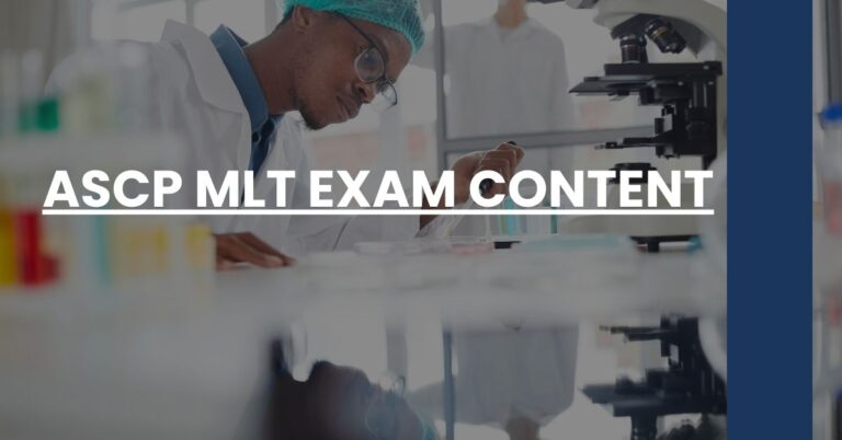 ASCP MLT Exam Content Feature Image