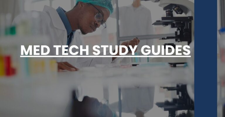 Med Tech Study Guides Feature Image