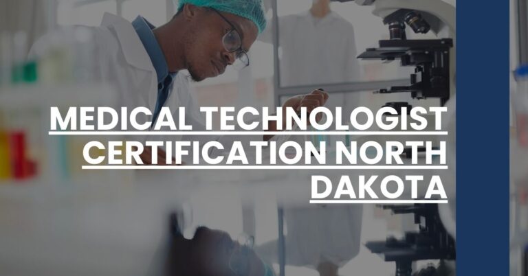 Medical Technologist Certification North Dakota Feature Image