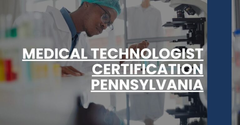 Medical Technologist Certification Pennsylvania Feature Image