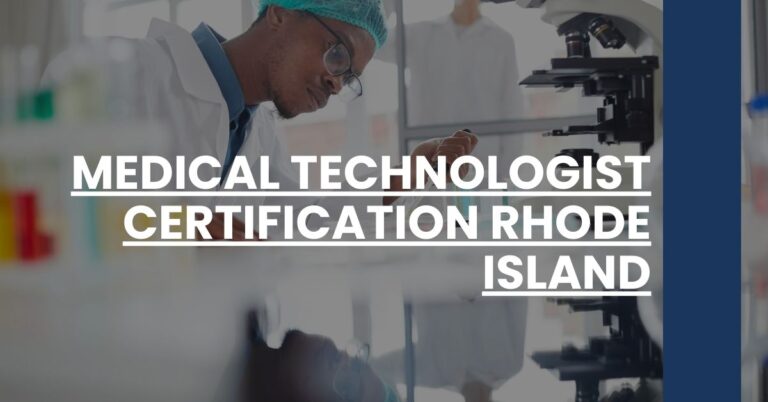 Medical Technologist Certification Rhode Island Feature Image